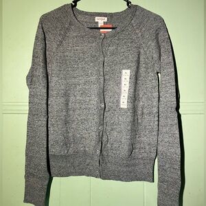 Cat and Jack Kids Grey Cardigan